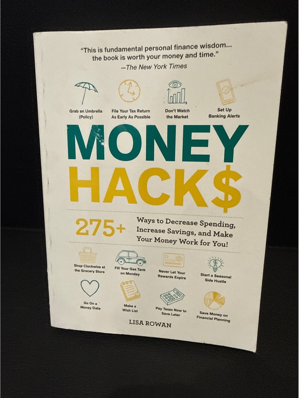 Money Hacks by Lisa Rowan - Personal Finance Book